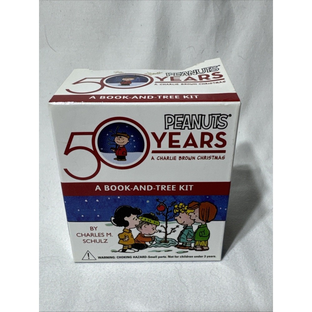 Peanuts‎ 50 Years A Charlie Brown Christmas Book and Tree Kit Running Press
